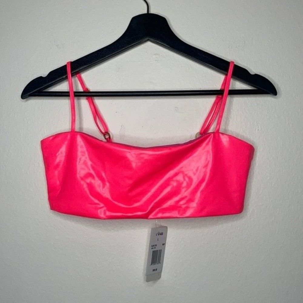 L*Space Womens Size Large Rebel Bikini Top